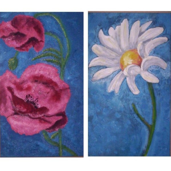 Chrysanthemum Leucantheum / Papaver&nbsp;Rhoeas