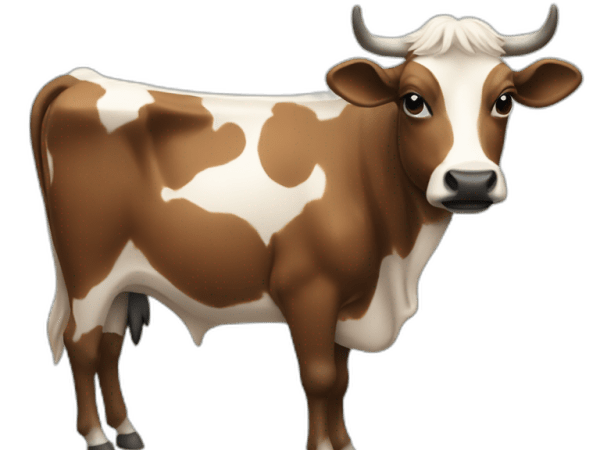 Metamorfosis de una chica convertida en ternera y un tábano que aparece y&nbsp;desaparece